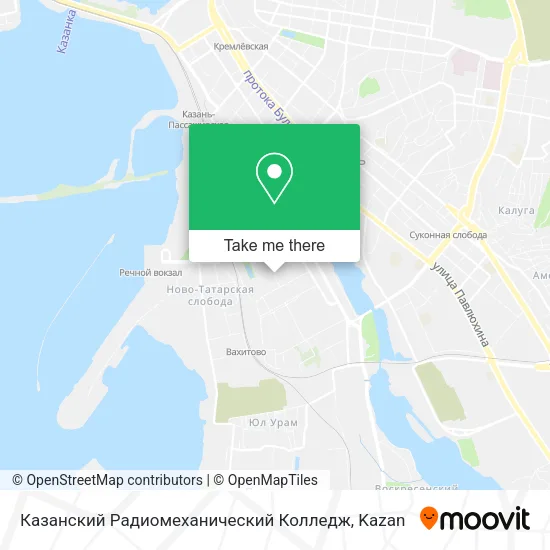 Казанский Радиомеханический Колледж map