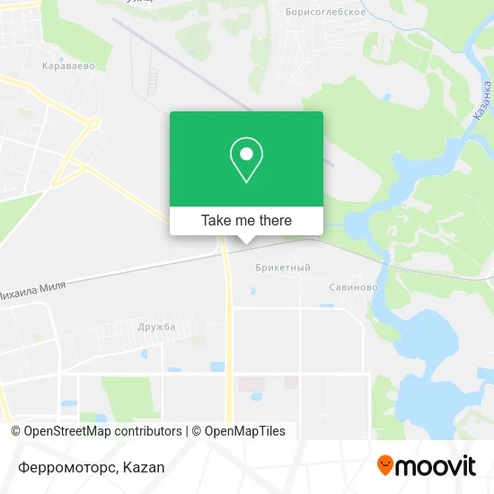 Ферромоторс map