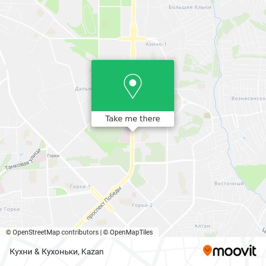 Кухни & Кухоньки map
