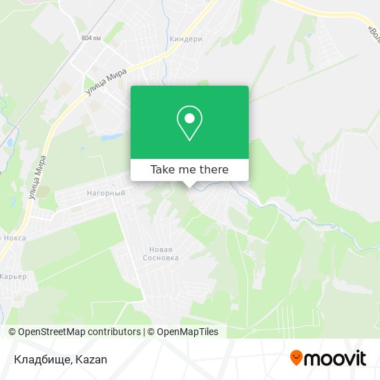 Кладбище map