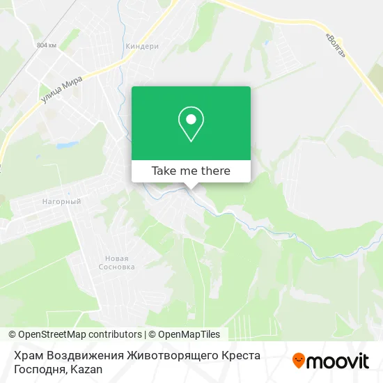 Храм Воздвижения Животворящего Креста Господня map