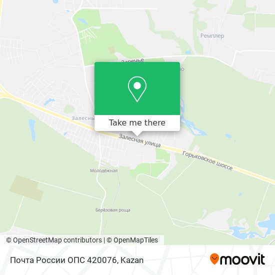 Почта России ОПС 420076 map