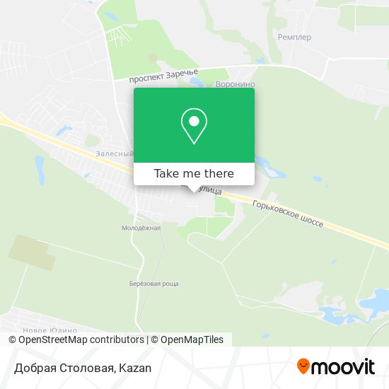 Добрая Столовая map