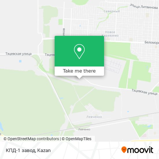 КПД-1 завод map