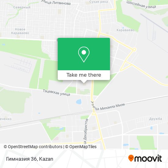 Гимназия 36 map