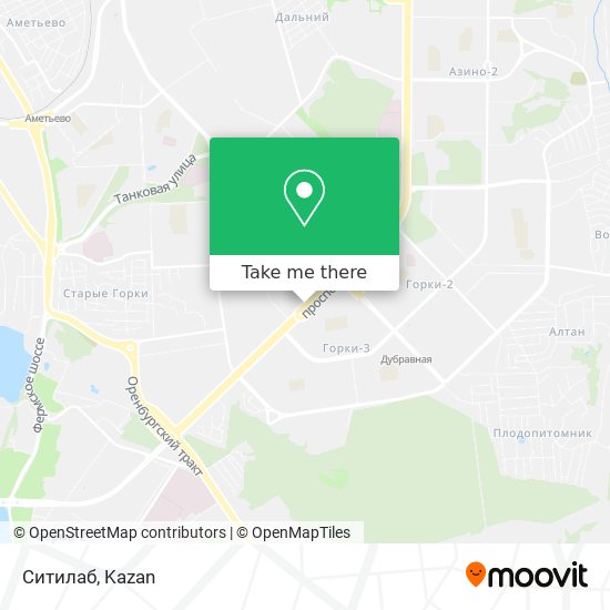 Ситилаб map