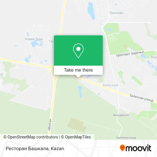 Ресторан Башкала map