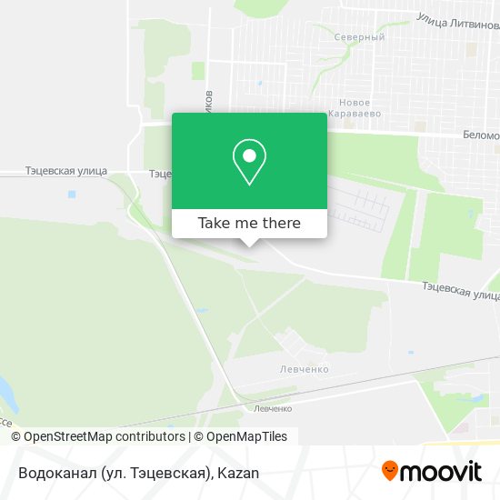 Водоканал (ул. Тэцевская) map