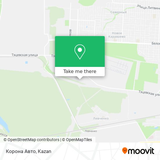 Корона Авто map