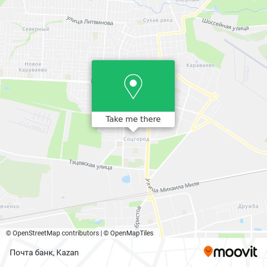 Почта банк map