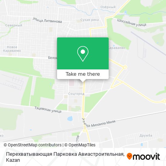 Перехватывающая Парковка Авиастроительная map