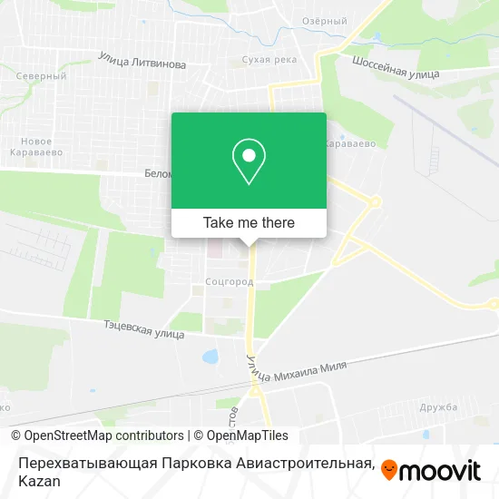 Перехватывающая Парковка Авиастроительная map