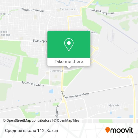 Средняя школа 112 map