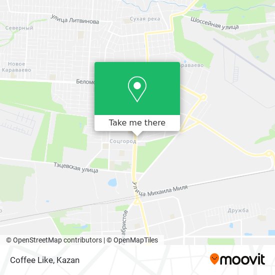 Coffee Like map