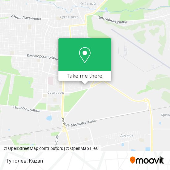 Туполев map
