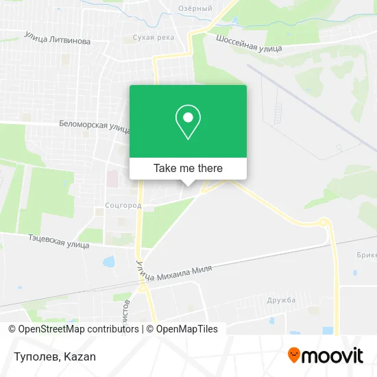 Туполев map