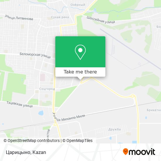 Царицыно map