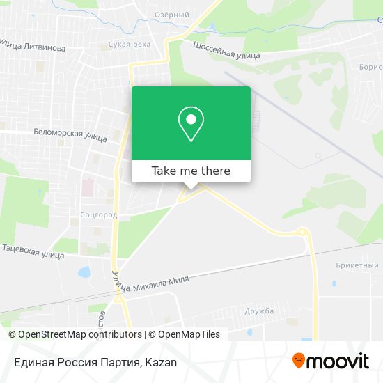 Единая Россия Партия map