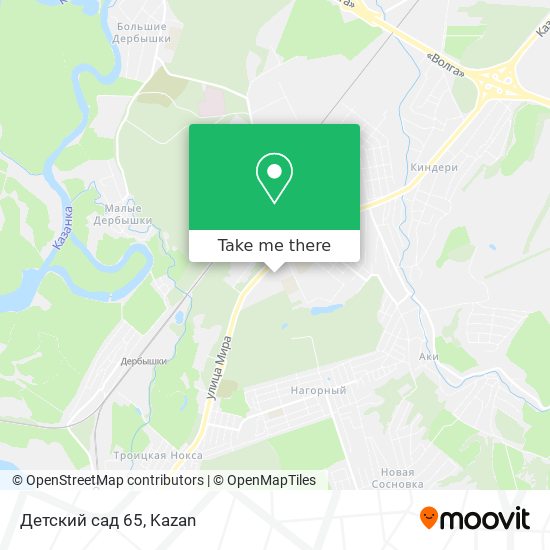Детский сад 65 map
