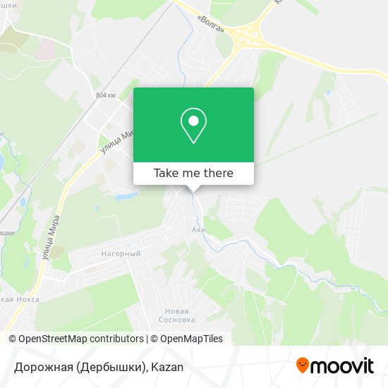 Дорожная (Дербышки) map