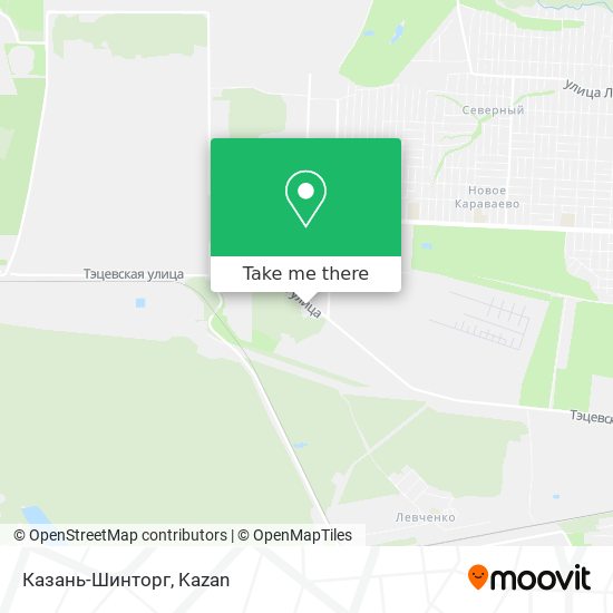 Казань-Шинторг map