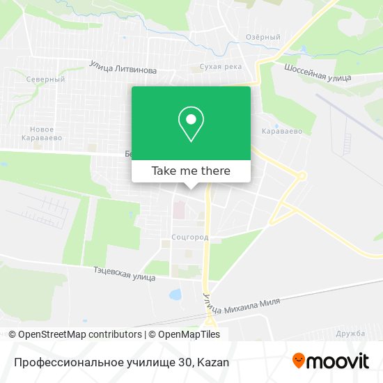 Профессиональное училище 30 map