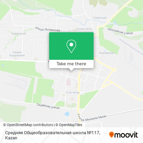 Средняя Общеобразовательная школа №117 map