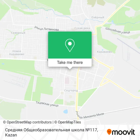 Средняя Общеобразовательная школа №117 map