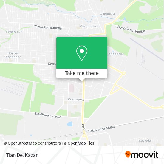 Tian De map