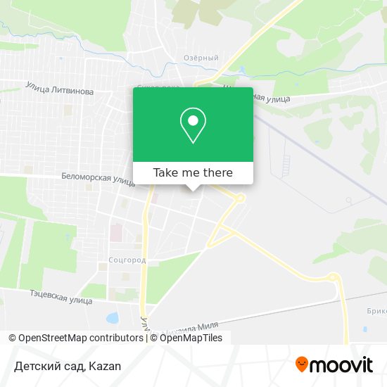 Детский сад map