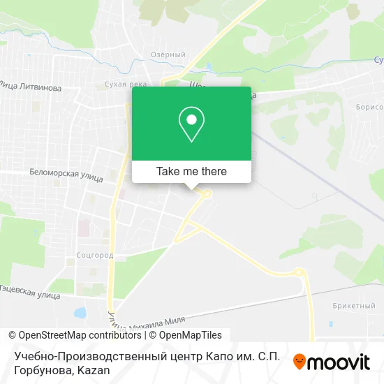 Учебно-Производственный центр Капо им. С.П. Горбунова map