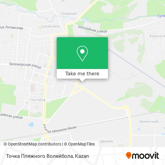 Точка Пляжного Волейбола map