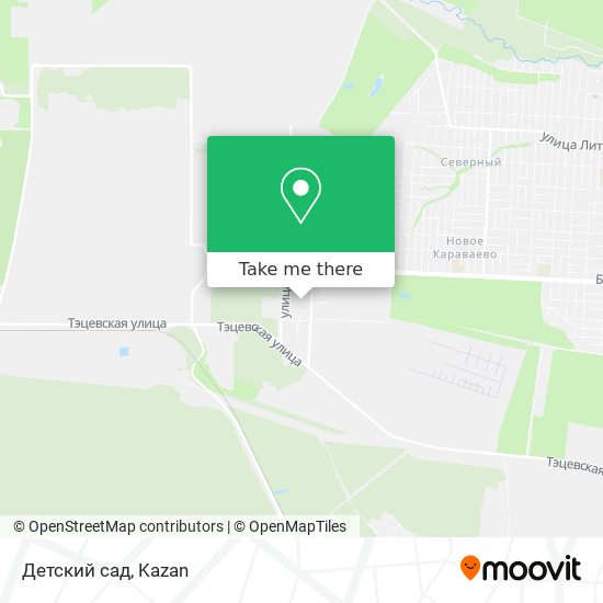 Детский сад map