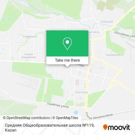 Средняя Общеобразовательная школа №119 map