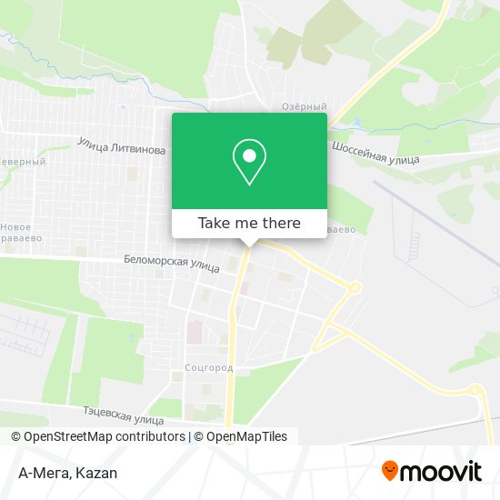 А-Мега map