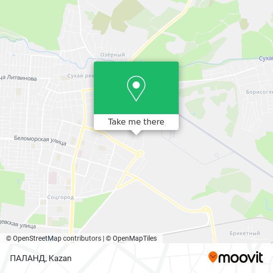 ПАЛАНД map