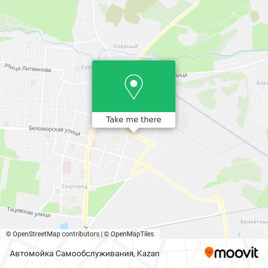 Автомойка Самообслуживания map