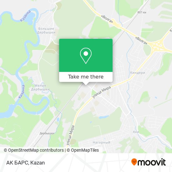 АК БАРС map