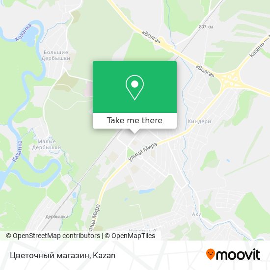 Цветочный магазин map