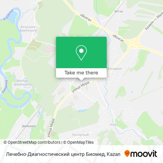 Лечебно-Диагностический центр Биомед map