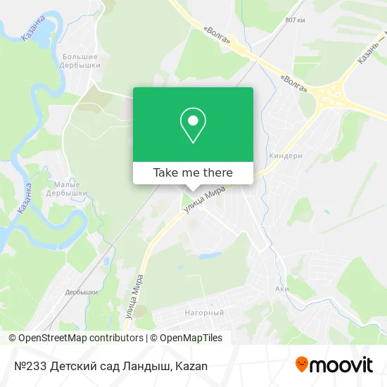 №233 Детский сад Ландыш map