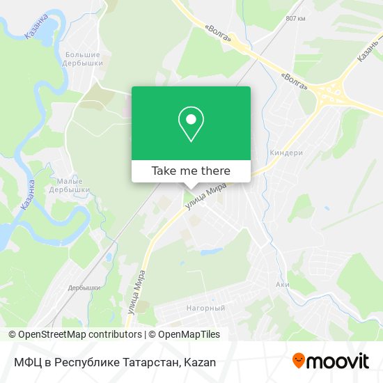 МФЦ в Республике Татарстан map