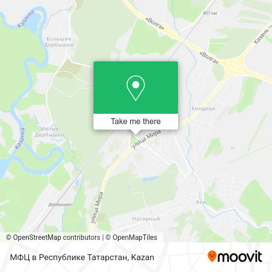 МФЦ в Республике Татарстан map