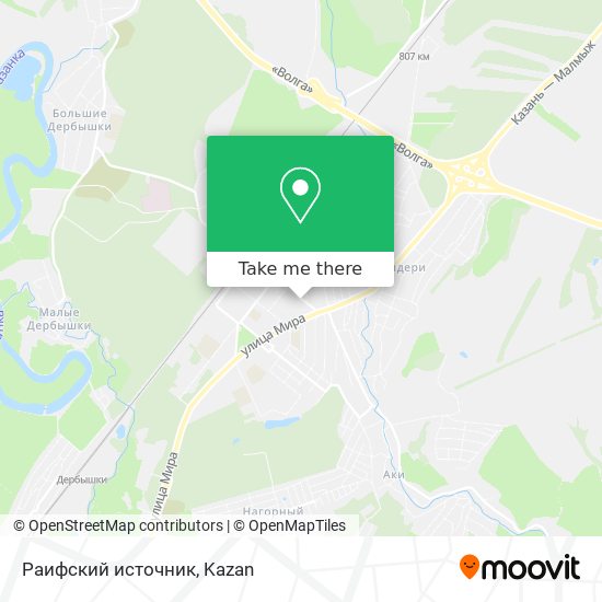 Раифский источник map