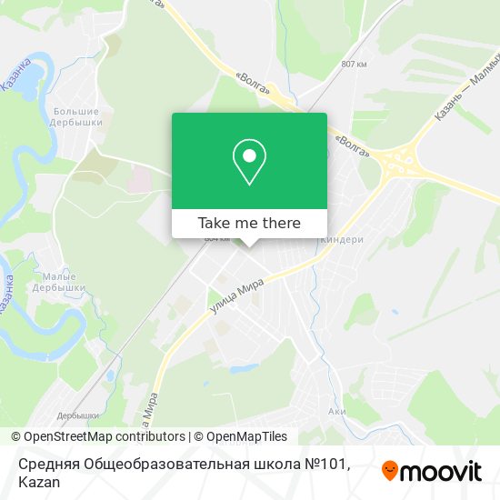 Средняя Общеобразовательная школа №101 map
