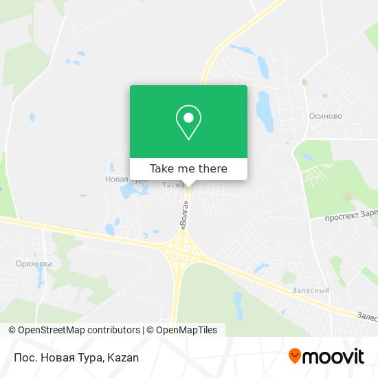 Пос. Новая Тура map