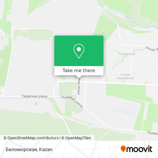 Беломорская map