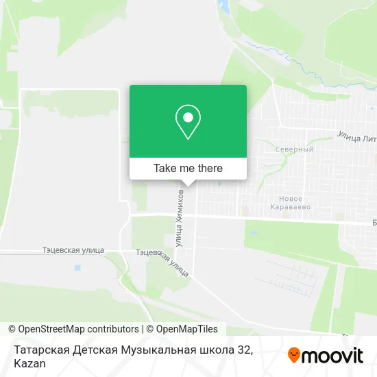 Татарская Детская Музыкальная школа 32 map