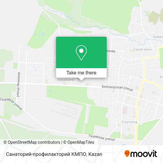 Санаторий-профилакторий КМПО map