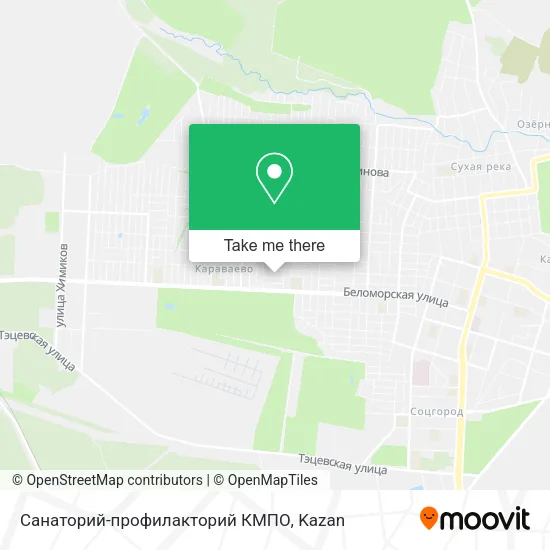 Санаторий-профилакторий КМПО map